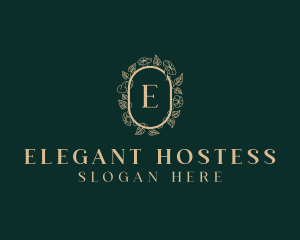 Elegant Wedding Event logo design