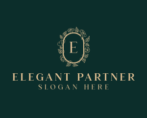 Elegant Wedding Event logo design