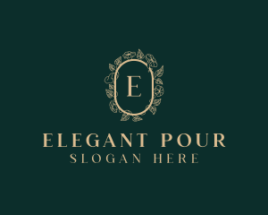 Elegant Wedding Event logo design