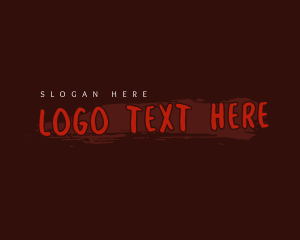 Frightening - Scary Horror Bush logo design