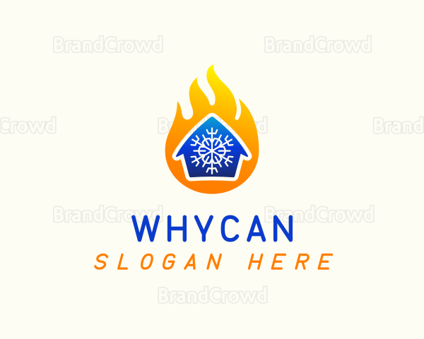 Cold House Flame Logo