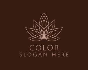 Yoga - Lotus Therapy Spa logo design