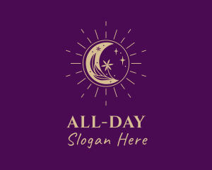 Skincare - Moon Magic Shine logo design