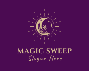 Moon Magic Shine logo design