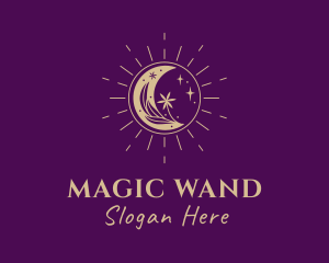 Moon Magic Shine logo design