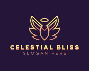 Holistic Angel Wings logo design