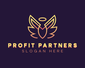 Holistic Angel Wings logo design