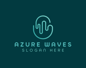 Waves Biotech Firm logo design