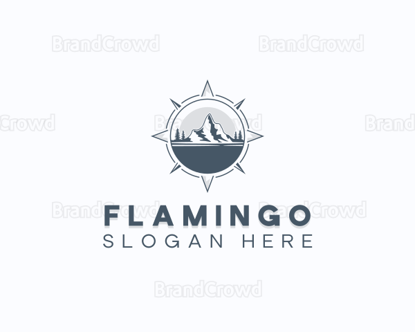 Outdoor Mountain Exploration Logo