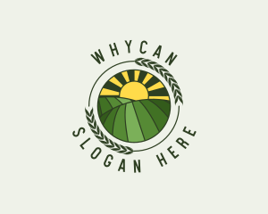 Wheat Land Farm logo design
