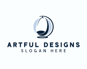 Modern Chair Furniture logo design