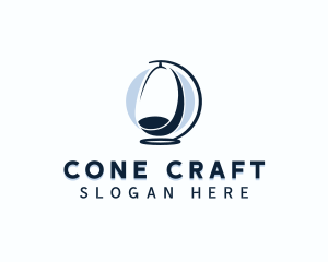 Modern Chair Furniture logo design