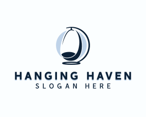 Hanging - Modern Chair Furniture logo design