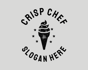 Ice Cream Dessert logo design