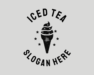 Ice Cream Dessert logo design