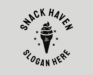 Ice Cream Dessert logo design