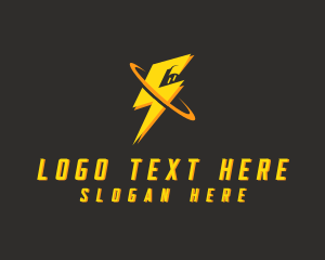 Power - Flash Plug Electrical Power logo design