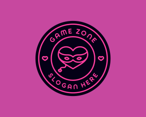 Neon - Erotic Heart Nightclub logo design