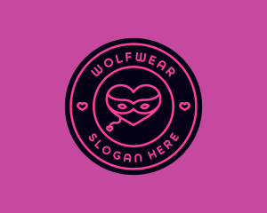 Seductive - Erotic Heart Nightclub logo design