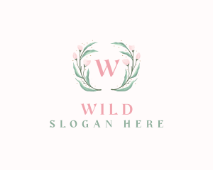 Elegant Watercolor Flower Logo