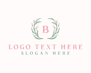 Flower - Elegant Watercolor Flower logo design