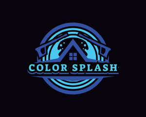 Pressure Wash House Cleaning logo design