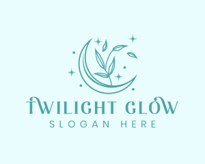 Twilight - Organic Moon Sparkle logo design