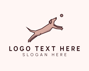 Fetch - Dog Hound Fetch logo design
