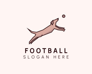 Dog Hound Fetch Logo