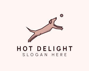 Dog Hound Fetch logo design