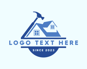 Tradesman - Roofing Carpentry Repair logo design