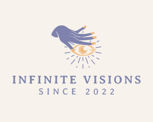 Visionary - Mystical Eye Nail Salon logo design