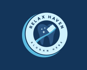 Sparkling - Clean Hygiene Toothbrush logo design