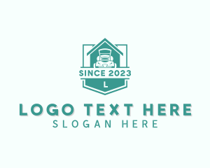 Lawn - Yard Lawn Mower logo design