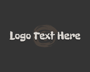 Rock - Stone Age Wordmark logo design