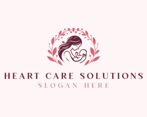 Mother Baby Child Care logo design