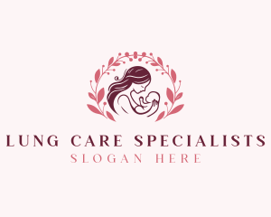 Mother Baby Child Care logo design