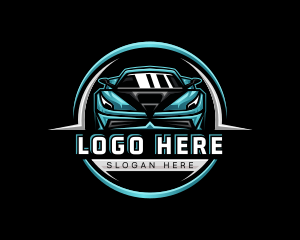 Automotive Race Garage logo design