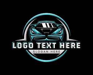 Race - Automotive Race Garage logo design