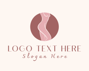 Relax - Feminine Woman Body logo design