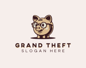 Accountant - Pig Money Savings logo design