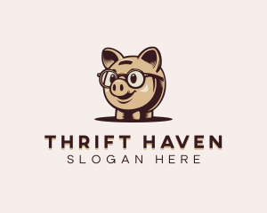 Pig Money Savings logo design