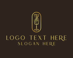 Gold - Elegant Couture Mannequin logo design