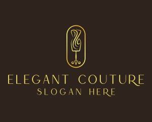 Couture - Elegant Couture Mannequin logo design