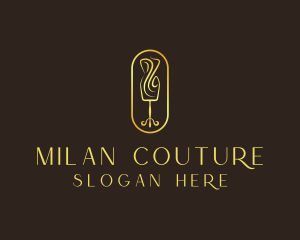 Elegant Couture Mannequin logo design