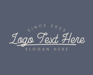 Stationery - Generic Script Company logo design