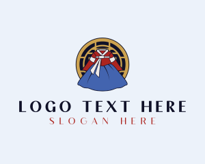 Heritage - Korea Hanbok Clothing logo design