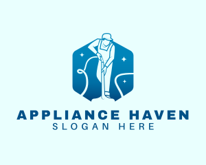 Appliances - Cleaning Janitorial Sanitation logo design