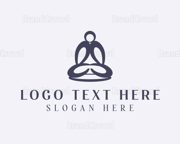 Zen Meditation Yoga Logo