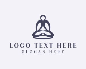 Healing - Zen Meditation Yoga logo design